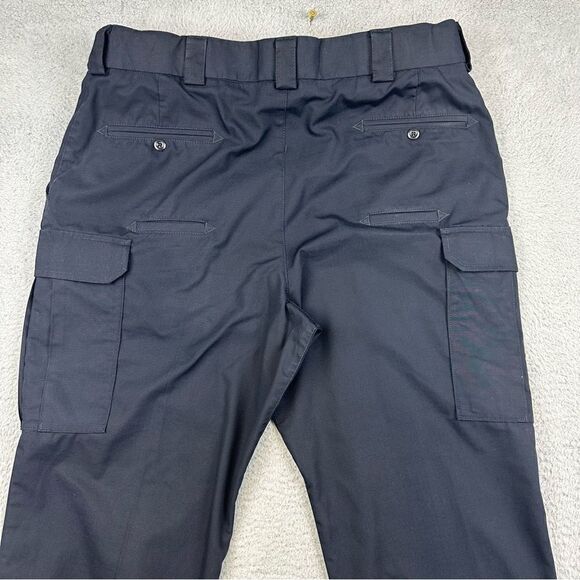 5.11 Tactical Pants Mens 40 Blue Cargo Rip Stop TAC105 Work Wear First Responder - Picture 6 of 14